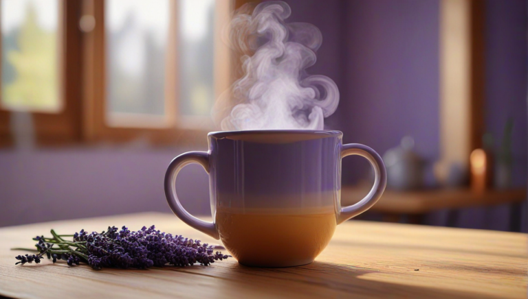 Ultra_photo_realistic_Close_up_of_a_warm_ceramic_mug_on_a_wooden_table_soft_lavender_and_amber_light_1522985601