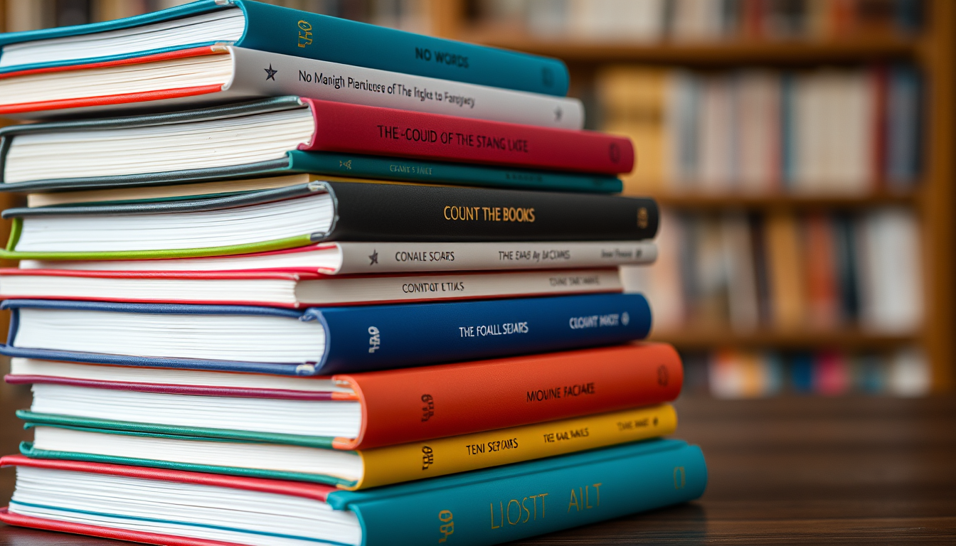 photo_of_stack_of_colorful_books_with_NO_WORDS_only_showing_teh_spine_with_focus_on_books_and_brown__33716674