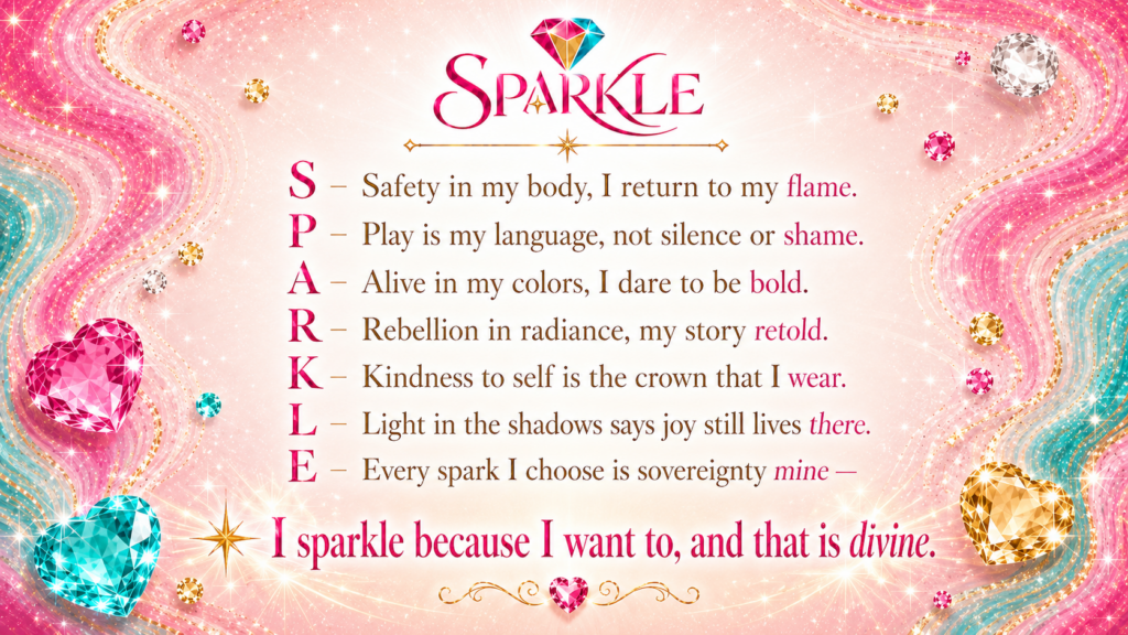 SPARKLE Poem