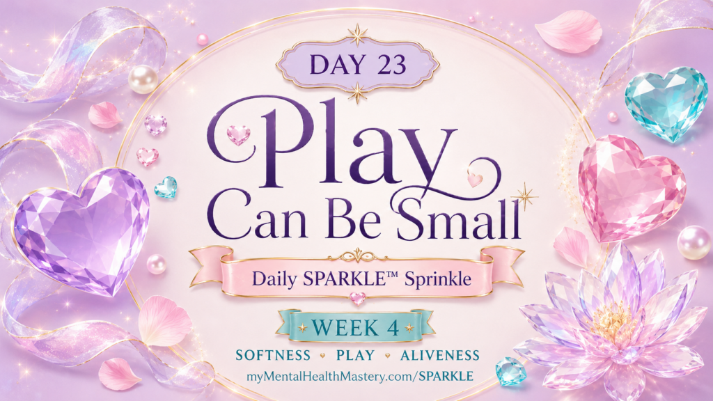 DAY 23 — Say “No” to One Thing